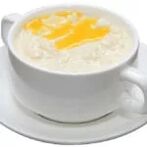 Gachas de arroz en el menú para venas varicosas